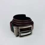 Men's Dot Pattern Belt – Dual Tone Moving Brockless - Image 3