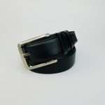 Premium Men’s Leather Formal Belt- Black - Image 4