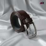 Premium Men’s Leather Formal Belt- Chocolate