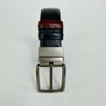 Crocodile Leather Belt – Dual Tone Moving Brockless - Image 4