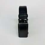 Auto Brockless Embossed Leather Belt – Black - Image 4
